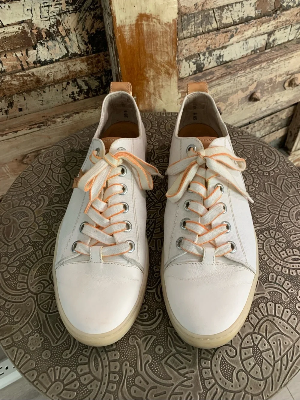 Paul Green PGB Zero 1 Pure Go White Casual Low-Top Sneakers, 9.5 / 10